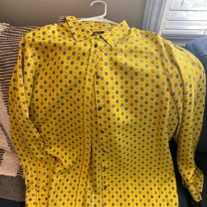 Men’s silk dress shirt from Banana Republic